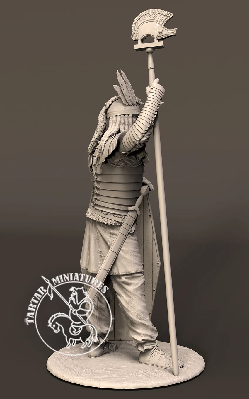 Germanic warrior wearing Roman lorica segmentata 7